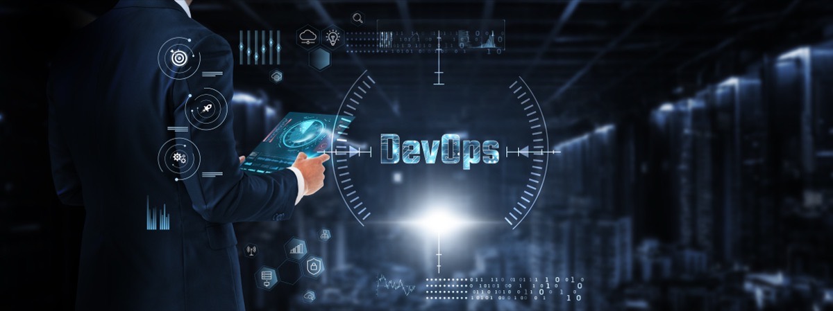 DevSecOps code pipeline server room