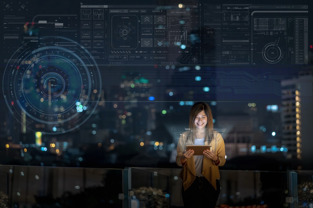 CIO reviewing technology strategy in boardroom